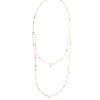 Elegant Coral Necklace with natural coral beads