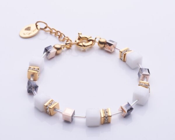 Swarovski White Alabaster Bracelet - Radiant Accessories