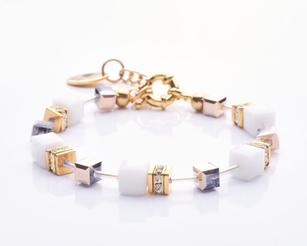 Swarovski White Alabaster Bracelet - Luxurious Jewelry