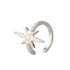 Lb8n27758 The Gem Stories Star Clip Rhodium Plated