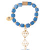 M6hi4338 The Gem Stories Ceramic Blue Bracelet