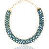 Mxdx35130 The Gem Stories Miyuki Necklace Metallic Blue Green 2