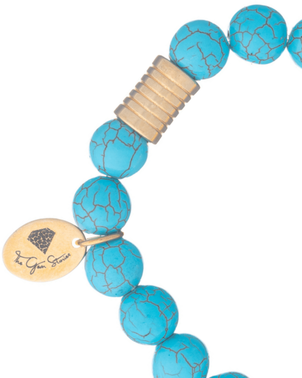 Turquoise Bracelet with Tube - Fashion Accessories