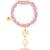 Ceramic Pink Bracelet - Elegant Jewelry