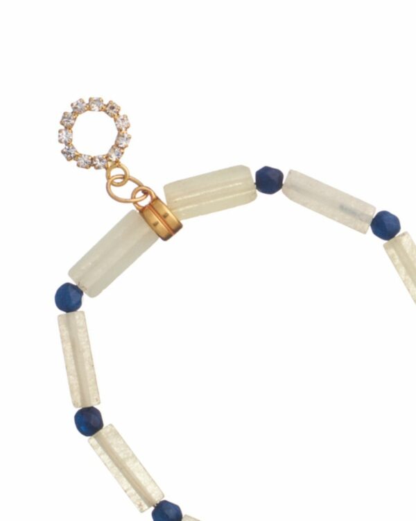 Jade Bracelet with Circle Element