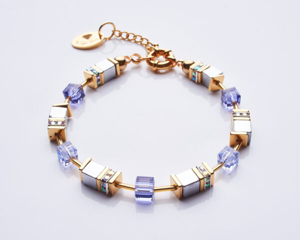Lavender and Tanzanite Bracelet - Exquisite jewelry for elegant occasions.