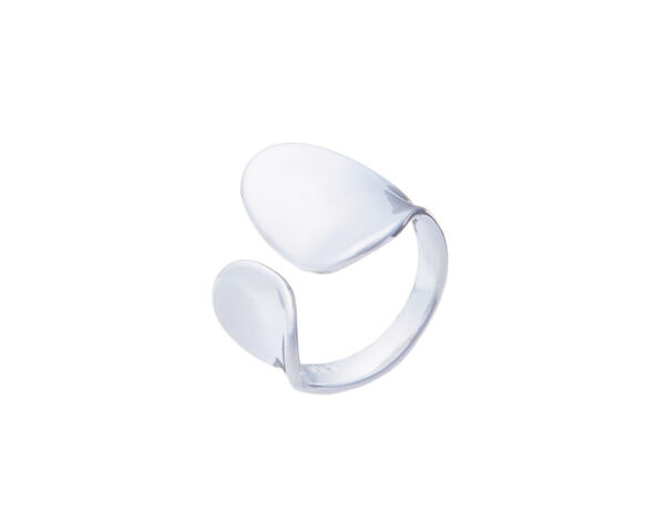 Rh5d5902 The Gem Stories Reflexion 925 Sterling Silver Ring Rhodium Plated