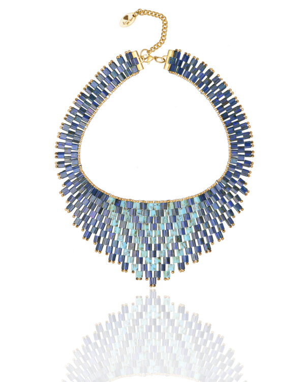 Elegant Miyuki Tila Wonder Necklace in Multiple Colors