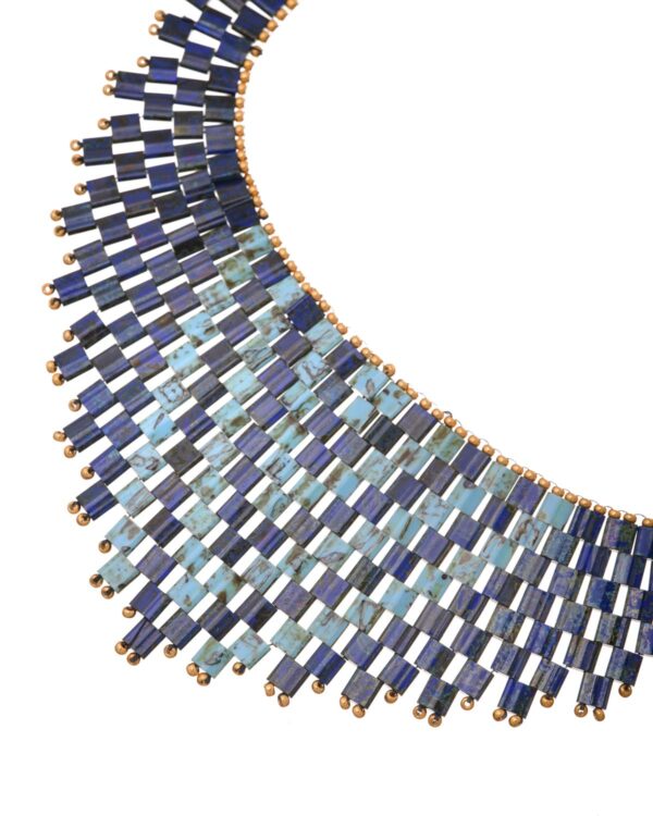 Handmade Miyuki Tila Wonder Necklace with Colorful Beads