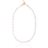 Ti7r4970 The Gem Stories White Dots Hematite Necklace