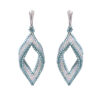 Tiym38419 The Gem Stories Miyuki Peyote Earrings Crystal And Light Blue 2