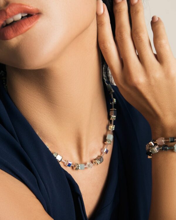Ethereal Crystal Jewelry Set featuring Pastel Quartz gemstones