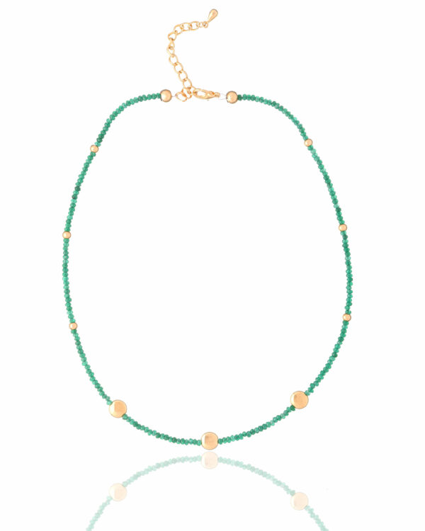 Petits Green Jade Necklace elegant design