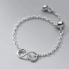Y5675770 The Gem Stories Chain Free Size Ring–infinity