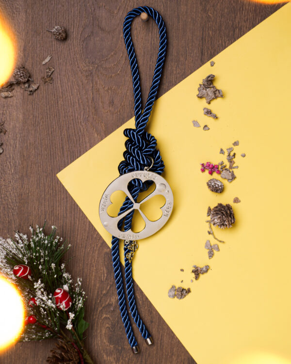 New Year Charm - Circle Wishes