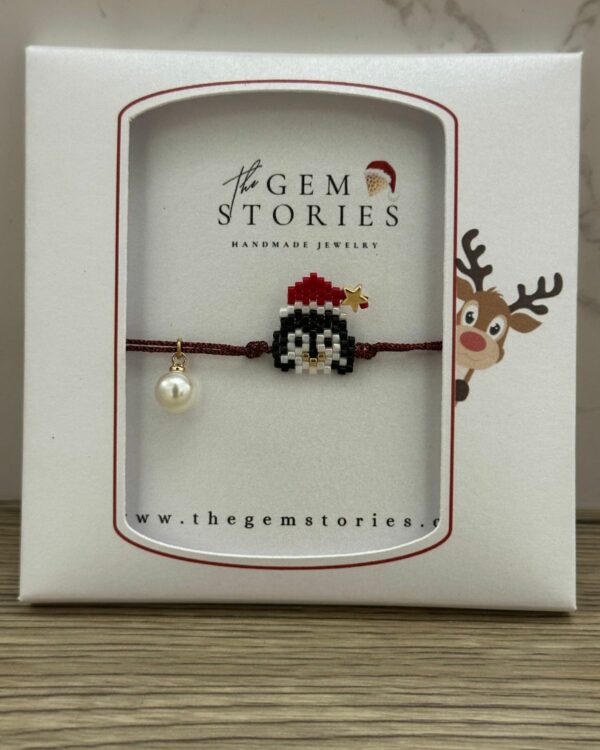 Miyuki Cutie XMAS Penguin Bracelet