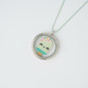 Mint Ice Cream Miyuki Memory Locket Necklace by The Gem Stories