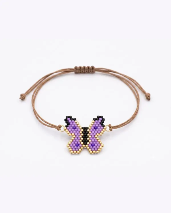 Miyuki Small Butterfly Bracelet