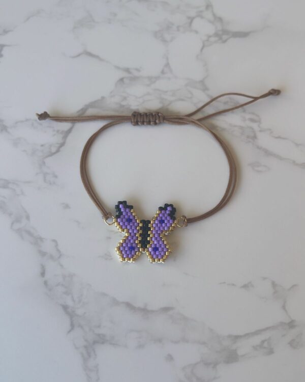 Miyuki Small Butterfly Bracelet