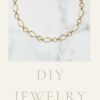 Minimalist Elegance Chain - 24k Gold Plated Jewelry Chain for DIY Jewelry Crafting