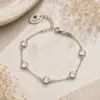 Handmade Crystal Glow bracelet concept by The Gem Stories