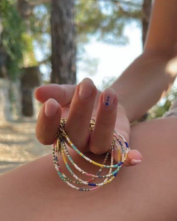 Miyuki Beaded Minimal Bracelet Pop Colors Edition by The Gem Stories – handmade colorful bracelet