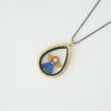 Blue Angel Miyuki Drop Locket Necklace by The Gem Stories