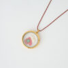 Christmas Stocking Miyuki Memory Locket Necklace by The Gem Stories