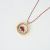Festive Miyuki memory locket necklace by The Gem Stories