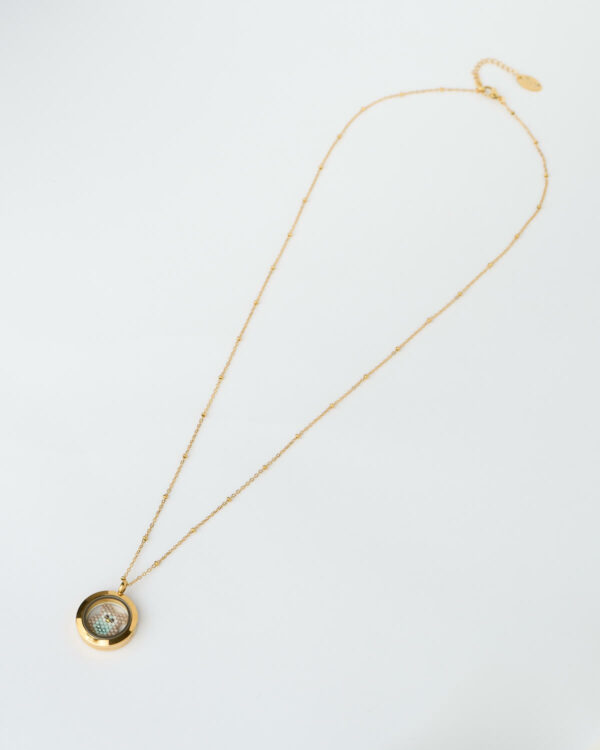 Owl Miyuki Memory Locket Necklace by The Gem Stories