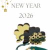 Trefoil Home Charm 2026 by The Gem Stories – handmade clover charm in gold, green, and wood tones symbolizing luck and prosperity.