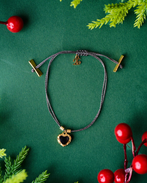 Midnight Heart Bracelet 26
