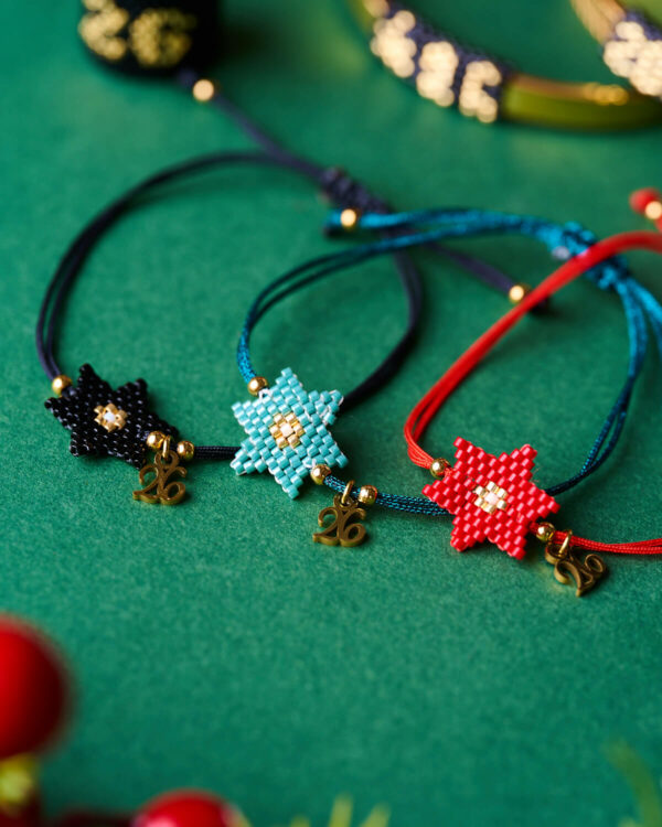 Miyuki New Year 26 Star Bracelet