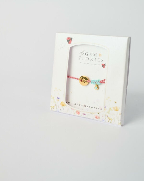 Βραχιόλι Martaki charm με συμβολικό χρυσό charm από τη The Gem Stories.
