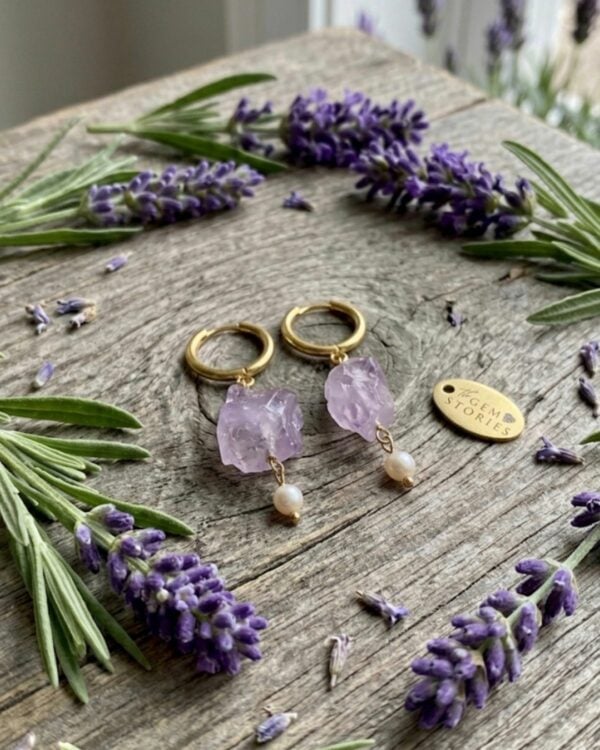 Amethyst Drop Earrings