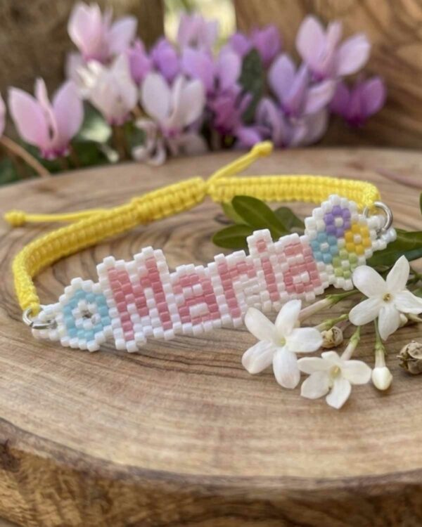 Miyuki Name Bracelet - Maria