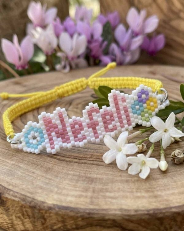 Miyuki Name Bracelet - Nefeli