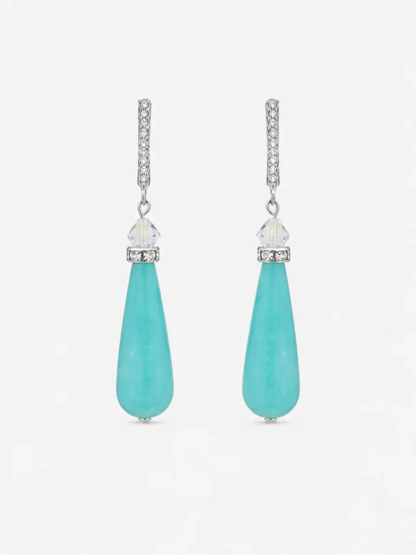 Aqua Lumière Earrings