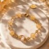 Citrine Lumière handmade citrine gemstone jewelry by The Gem Stories