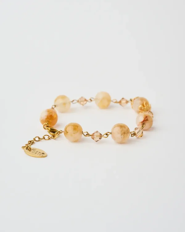 Citrine Lumière Bracelet clasp