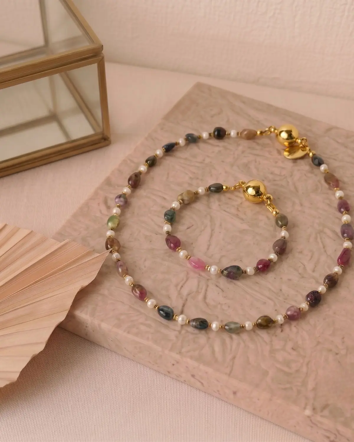 Earth Harmony Multiway Necklace concept Handmade Earth Harmony Multiway Necklace Concept featuring earthy tones and a versatile multiway design inspired by nature.
