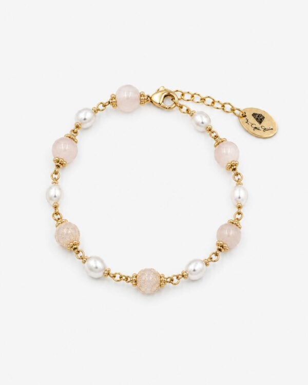 Ethereal rose quartz handmade gemstone jewelry by The Gem Stories