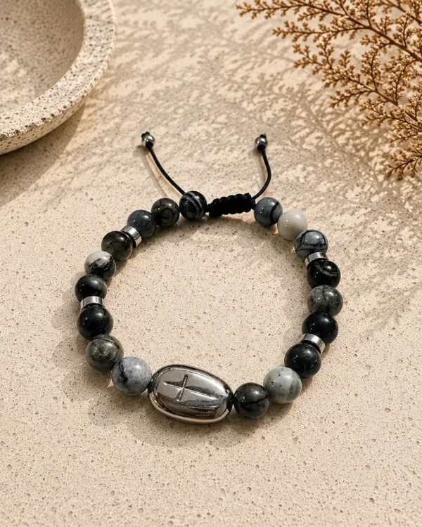 Handmade Eternal Faith bracelet concept by The Gem Stories